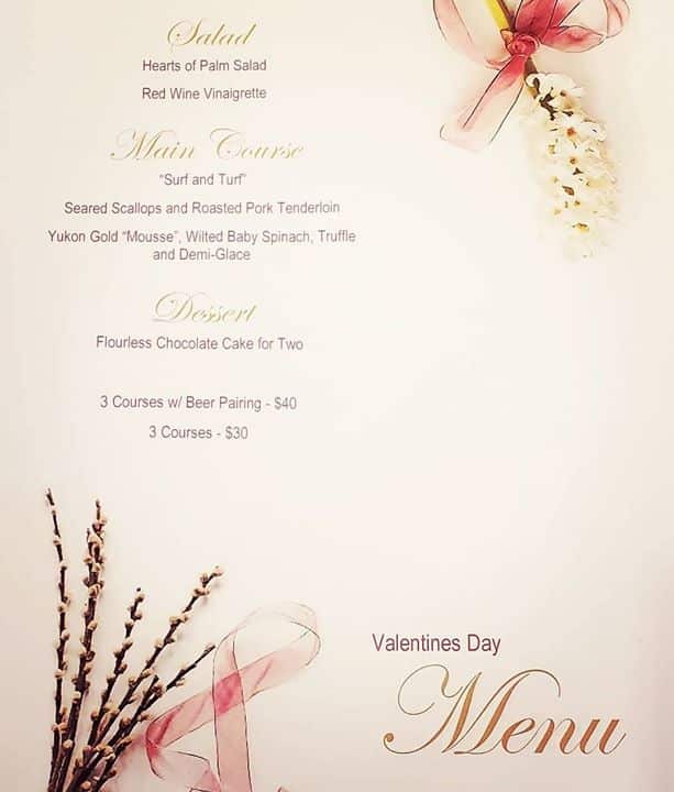 Don’t forget to reserve this special Valentine’s Day menu! . . Message us to…
