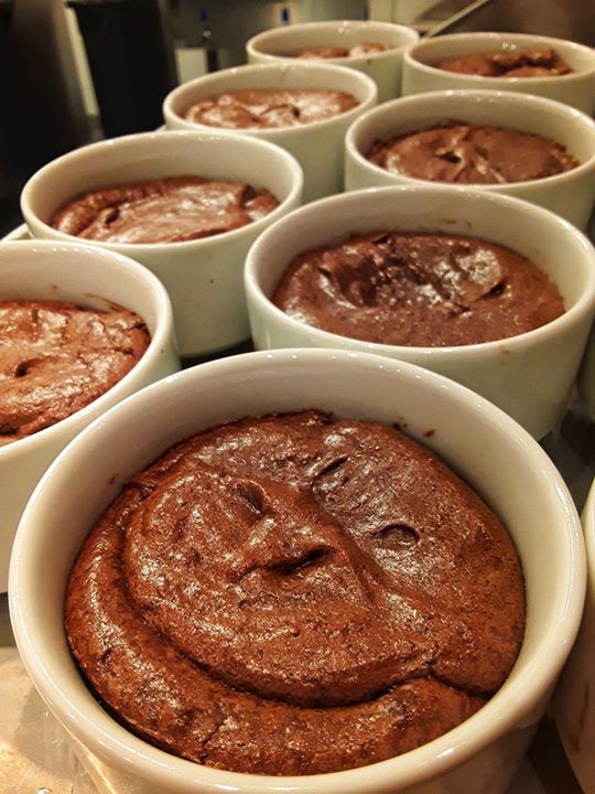 Have you had your daily dose of chocolate today? Come grab a warm flourless…
