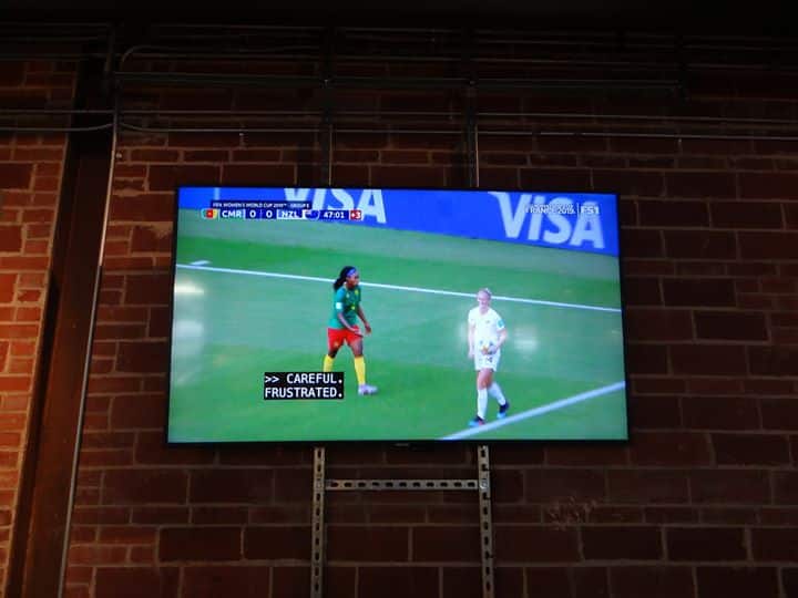 Just got a TV! Join us for USA vs. Sweden today at 2pm! #FIFAWWC