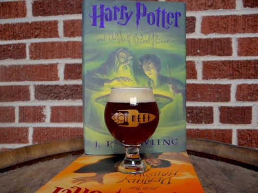Our Pumpkin Beer is ready to go for Harry Potter Trivia!??See y…