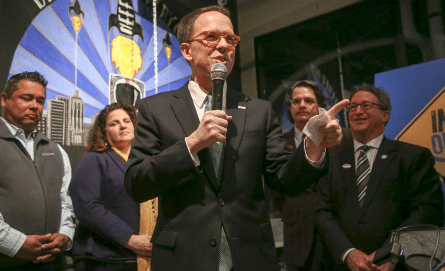 Thank you to Mayor GT Bynumand staff for joining us at the brewery last night! …