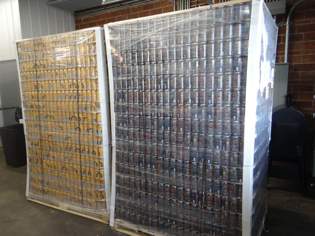 Second batch of cans has arrived! We’ve got our Apollo Blonde and Ignition Swit…