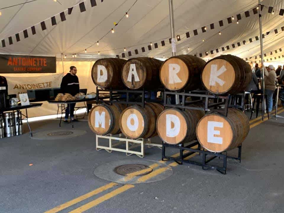We’re out pouring up beer for #DarkModeBeerFest! Come say hello!
