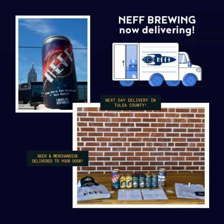 Starting Friday NEFF Brewing will be delivering beer and merchandise straight to you…