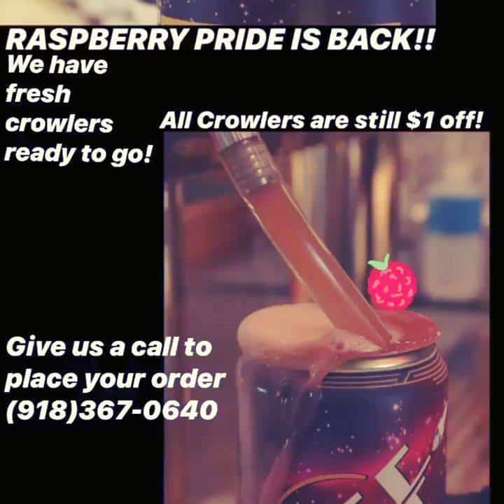 We are excited to announce one of our most popular beers is back!  Raspberry Pride, …